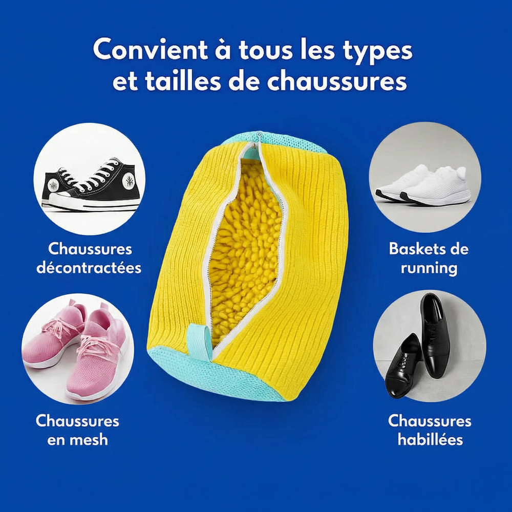 Sac de lavage express - chaussures
