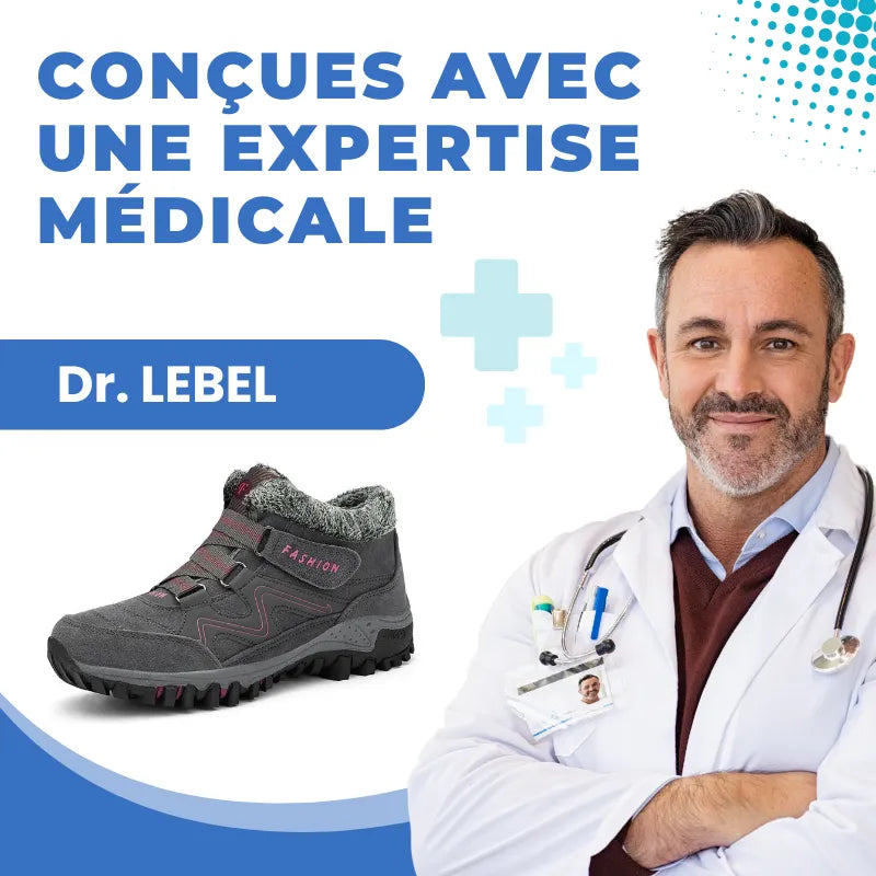 OrthoBoots™ - Bottes fourrées orthopédiques