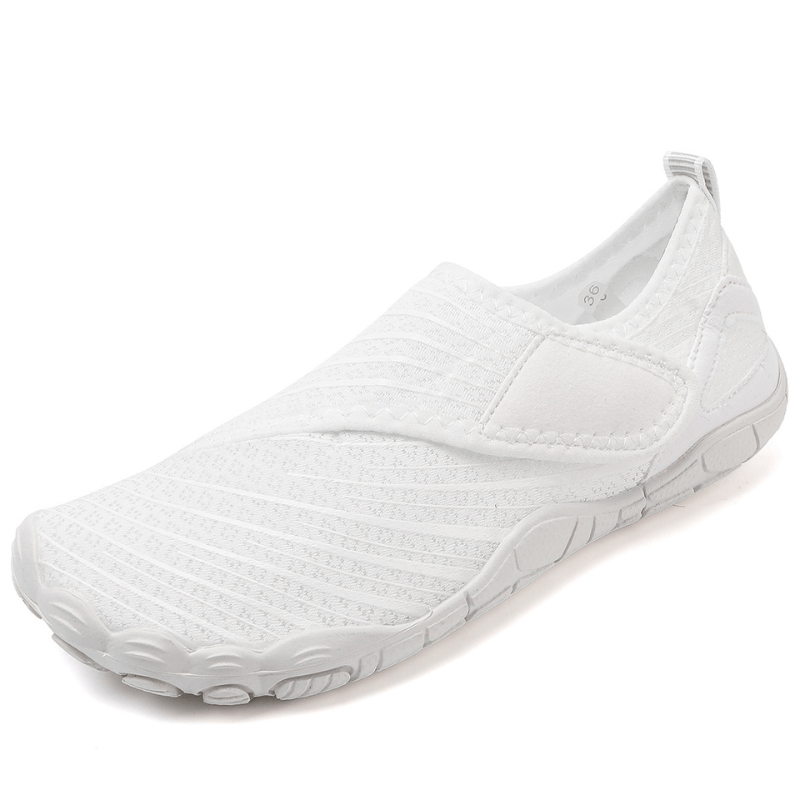 Solyn™ Blanc — Chaussures Barefoot Ultra-Souples