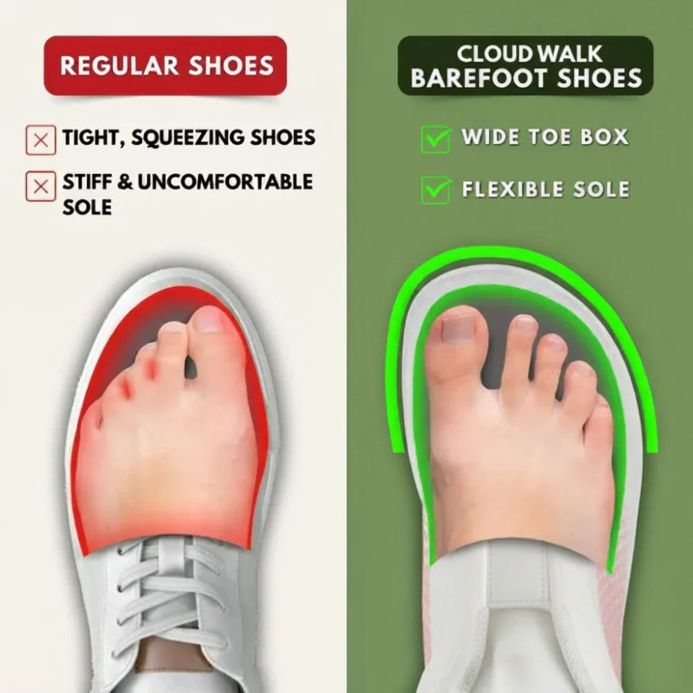 Cloud Walk - Chaussures barefoot tout confort