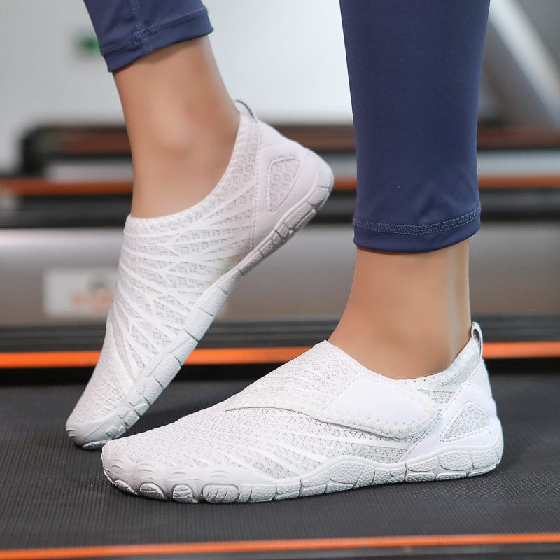 Solyn™ Blanc — Chaussures Barefoot Ultra-Souples
