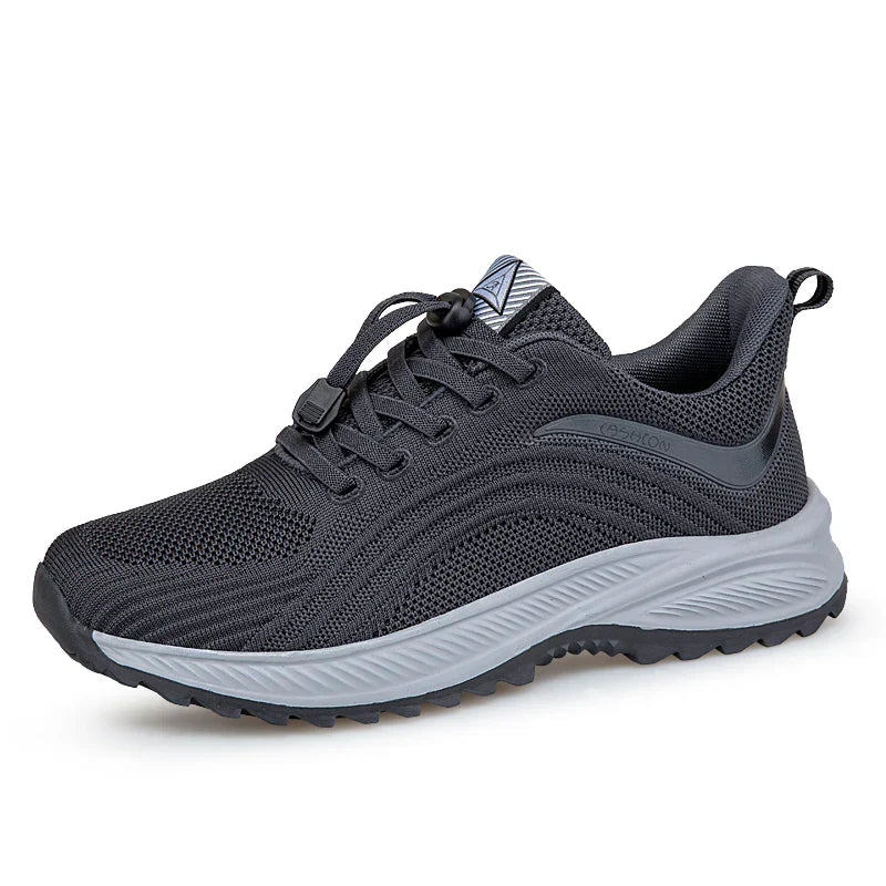 EasyStep™ — Espadrilles Orthopédiques Mains Libres · Enfile. Marche. Sans Douleur.
