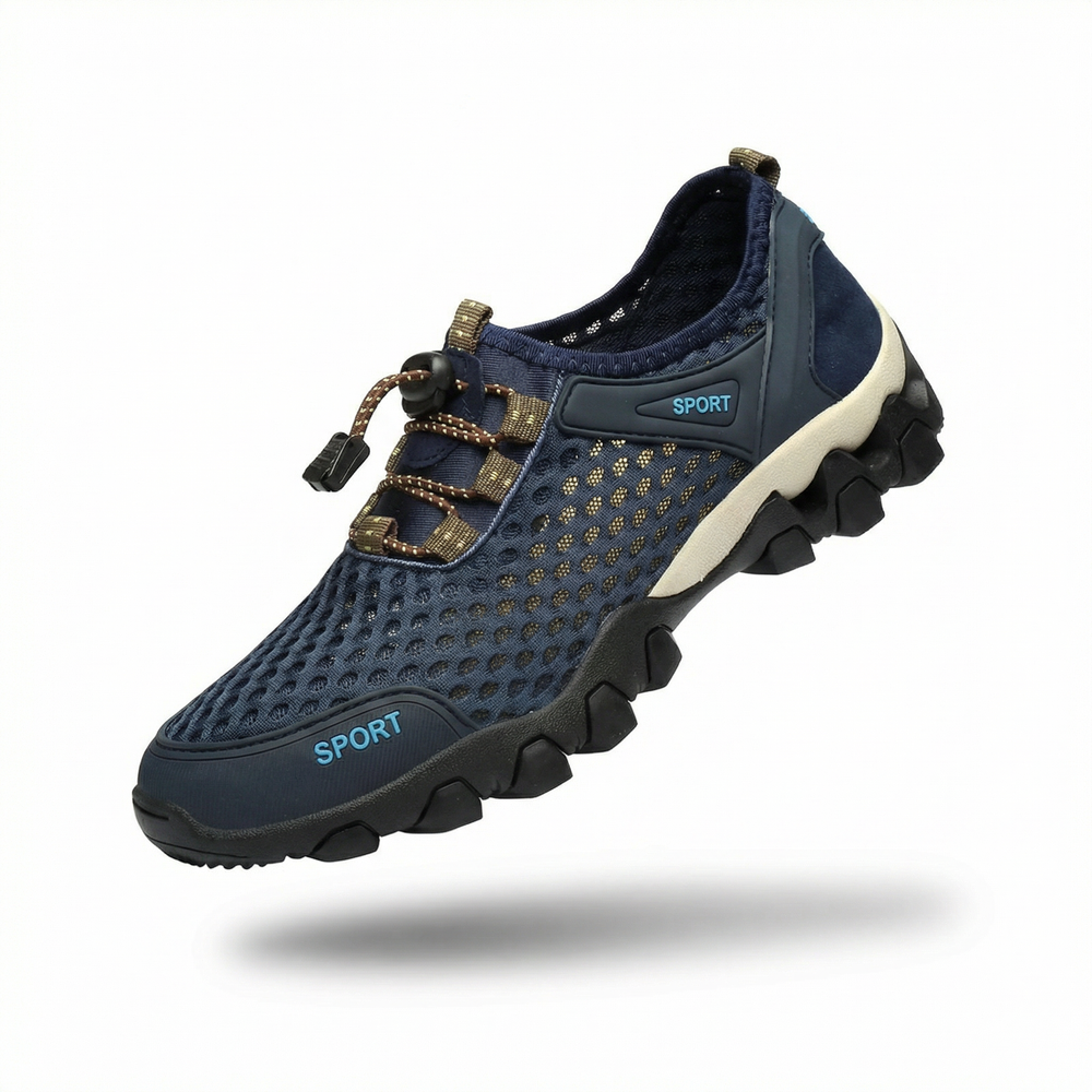 OrthoTrek™ — Chaussures Orthopédiques Antidérapantes pour Homme