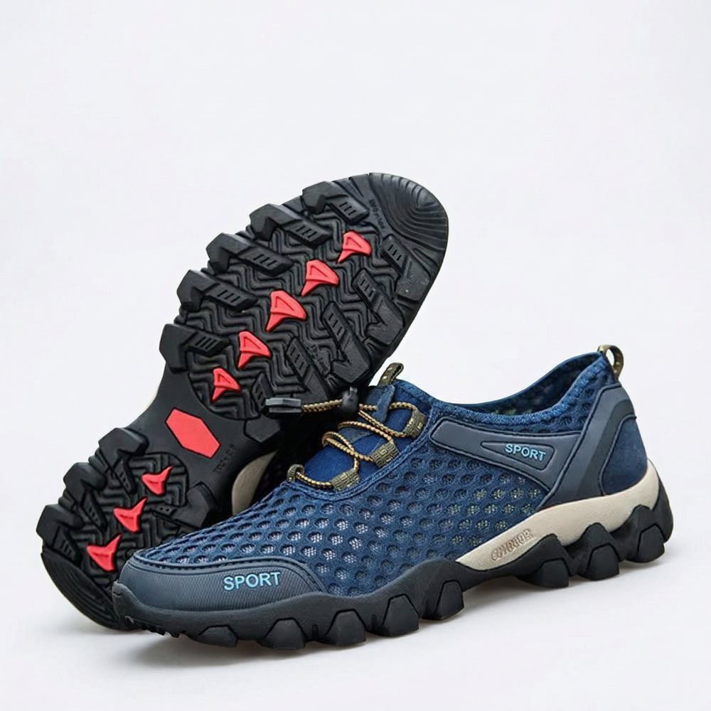 OrthoTrek™ — Chaussures Orthopédiques Antidérapantes pour Homme
