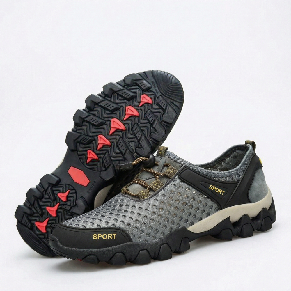 OrthoTrek™ — Chaussures Orthopédiques Antidérapantes pour Homme