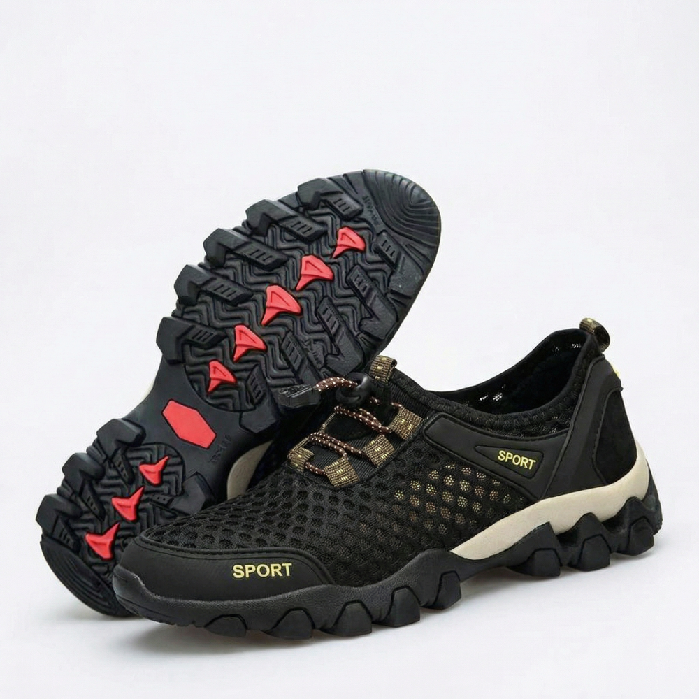 OrthoTrek™ — Chaussures Orthopédiques Antidérapantes pour Homme