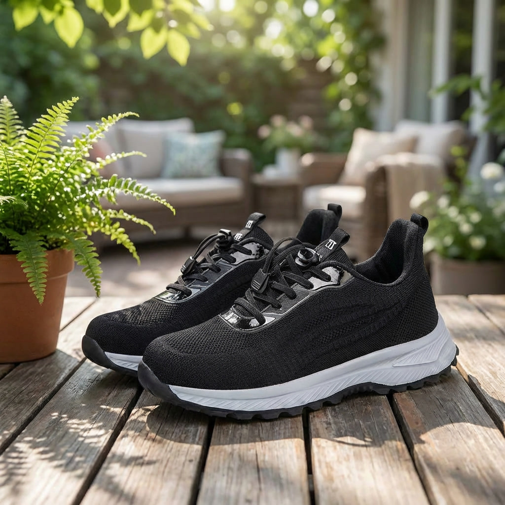 LibreStep™ — Souliers de Marche Orthopédiques Mains Libres · Zéro Main. Zéro Douleur.