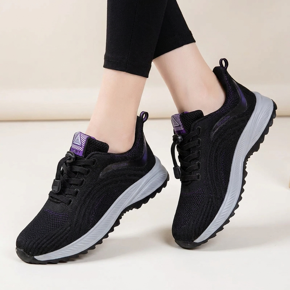 EasyStep™ — Espadrilles Orthopédiques Mains Libres · Enfile. Marche. Sans Douleur.