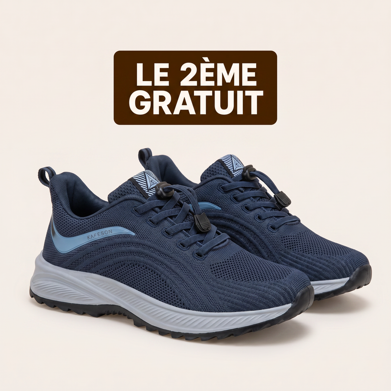 EasyStep™ — Espadrilles Orthopédiques Mains Libres · Enfile. Marche. Sans Douleur.