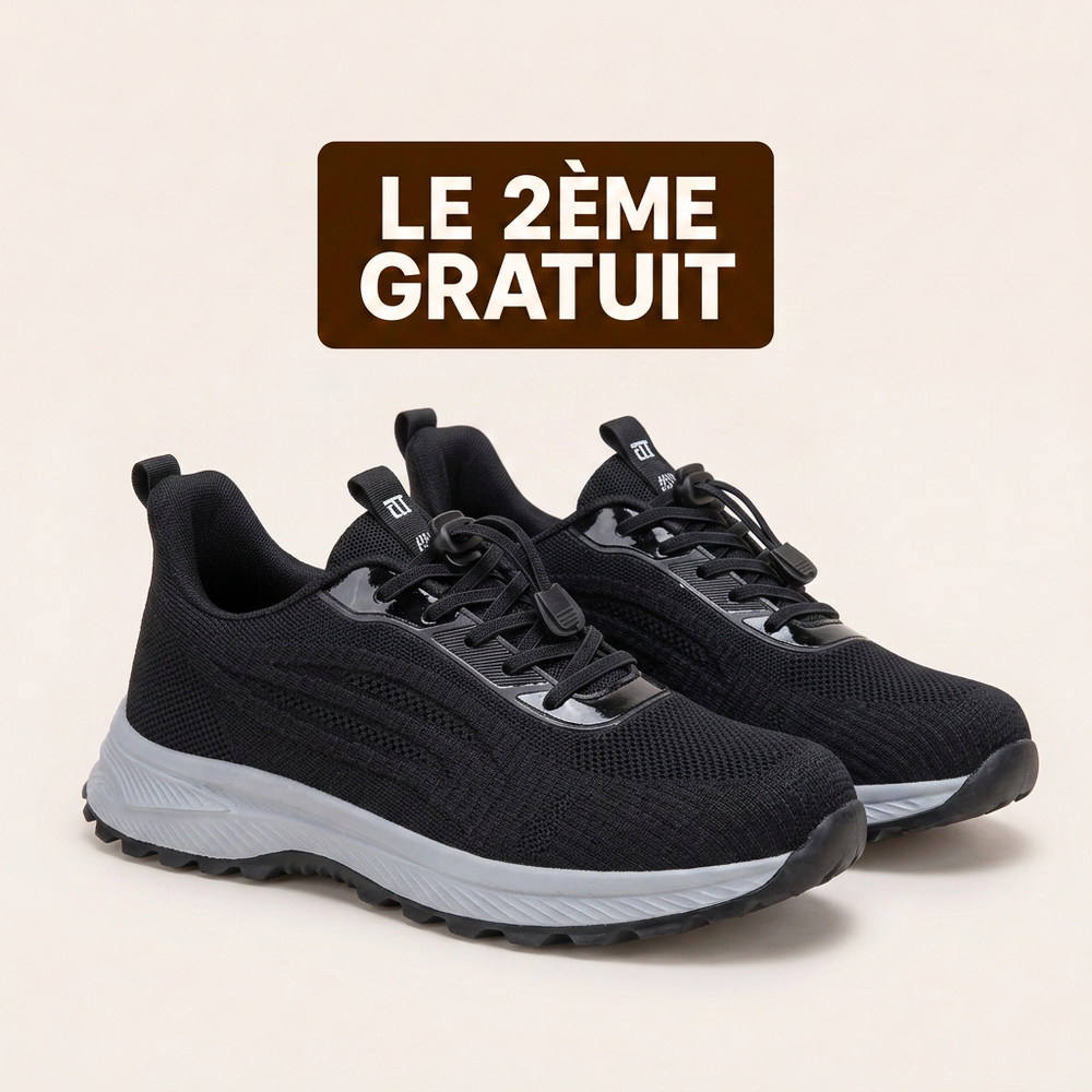 LibreStep™ — Souliers de Marche Orthopédiques Mains Libres · Zéro Main. Zéro Douleur.