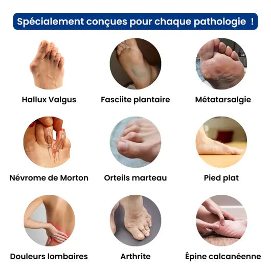 Nubéa™ - Sandales en tissu à confort orthopédique