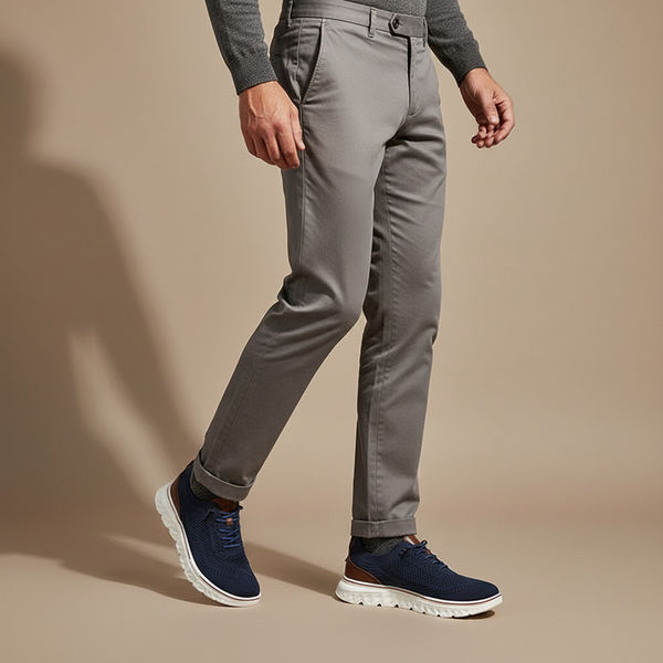 Homme marchant en espadrilles orthopédiques UrbanStep