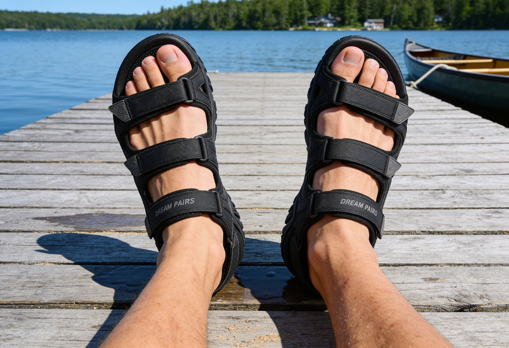 AquaStep ventilees sur quai de lac